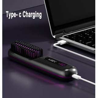 Straight Hair Comb Wireless Hair Straightener