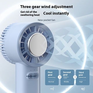 Handheld Turbo Jet Fan Mini Portable Fan